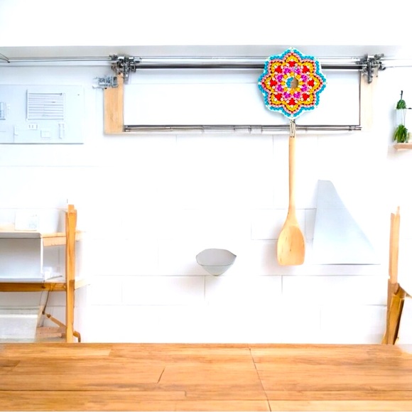 Wall Hook 3” Colorful Round Hand Crafted Sealed Diamond Art NWT - Picture 2 of 2